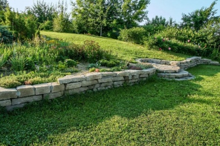 L'enrochement &agrave; Dangolsheim pour stabiliser votre terrain